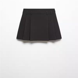 Mango Pleated mini-skirt size 8